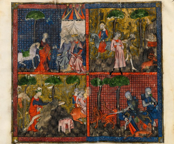 yvain rencontre le lion