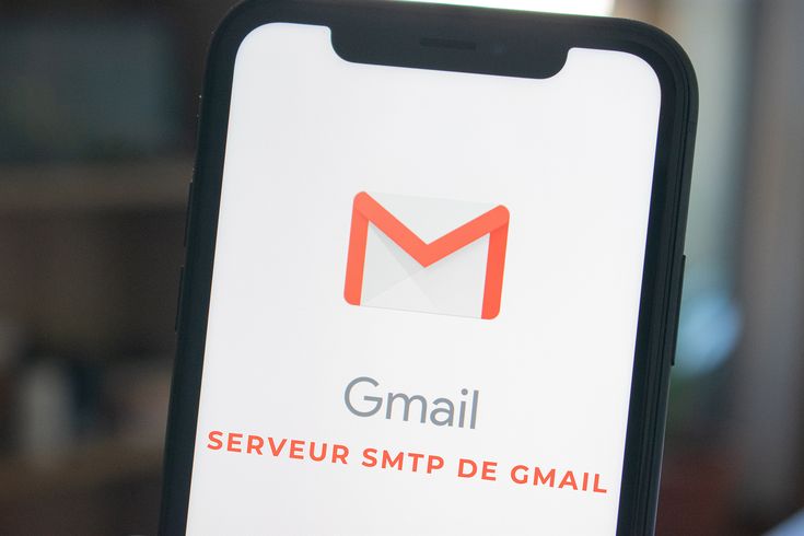 Konfigurationseinstellungen des Gmail-SMTP-Servers