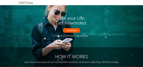 Bảng điều khiển LifePoints: Trang web khảo sát trả phí