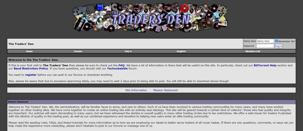 Best Torrent Music Download Site - The Traders' Den