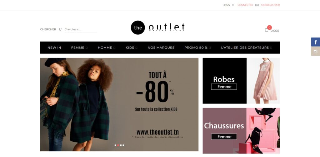 The Outlet - Vente Vêtement de marque et prêt à porter Femme, Homme