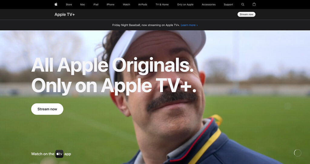 plateformes de streaming séries - Apple TV+