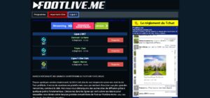 Footlive - Football streaming live gratuit HD et illimité