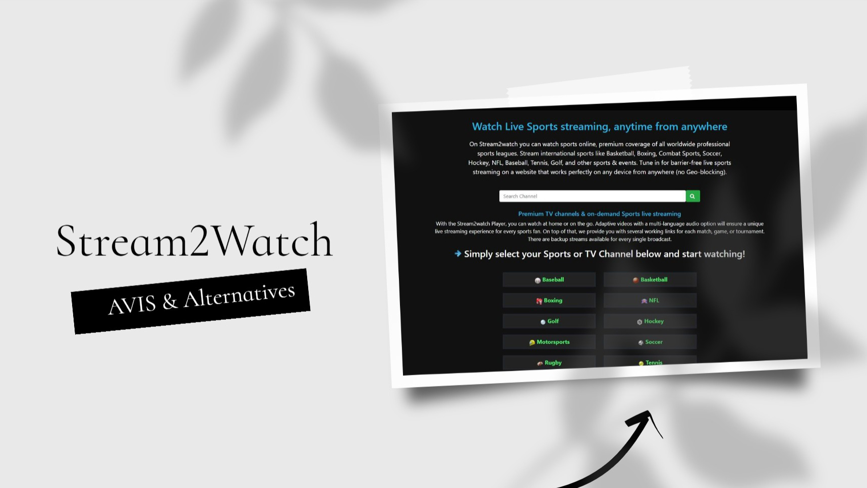 Stream2watch: 인터넷에서 최고의 무료 라이브 축구 스트리밍 사이트 10곳