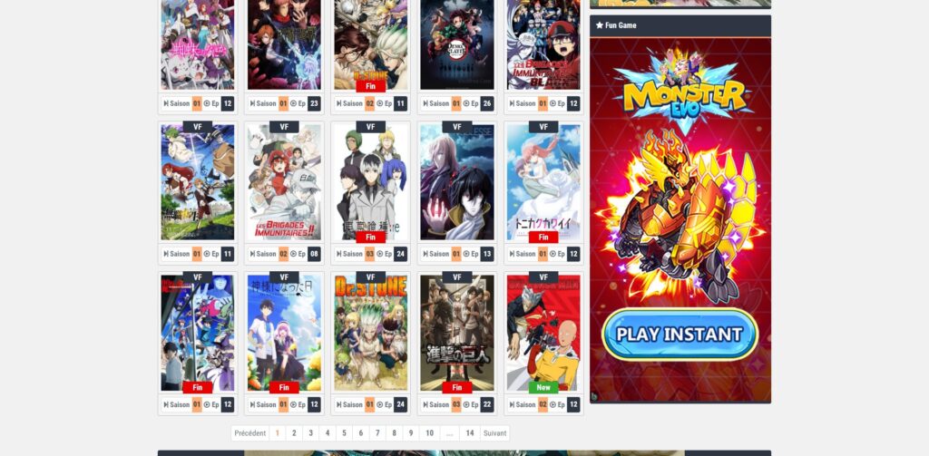 Vostfree - Scarica il tuo Anime Manga VF FRENCH gratis e in streaming