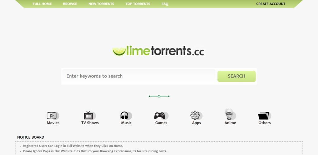 Limetorrents- Download verified torrents fast (limetorrents Asia proxy capture)