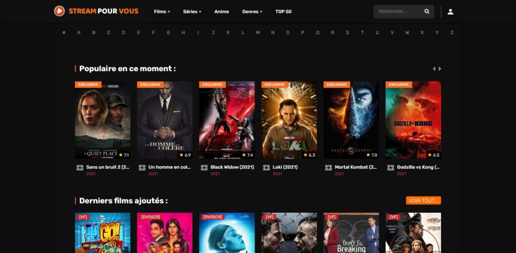 Stream voor jou - Bekijk gratis volledige films en series