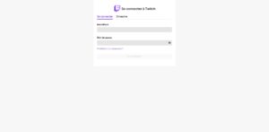 Wizebot Se connecter avec compte Twitch