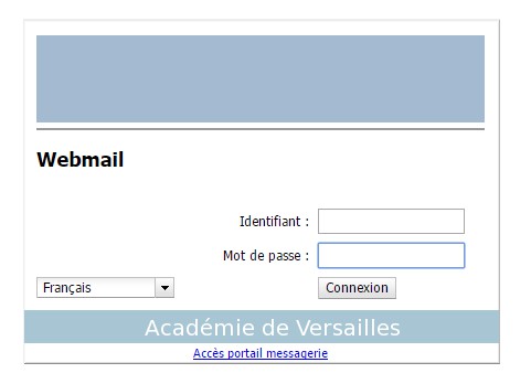 Versailles Webmail-kalender via webmail