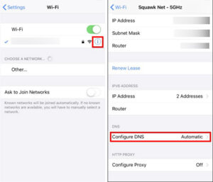 Changer le DNS sur un iPhone ou un iPad