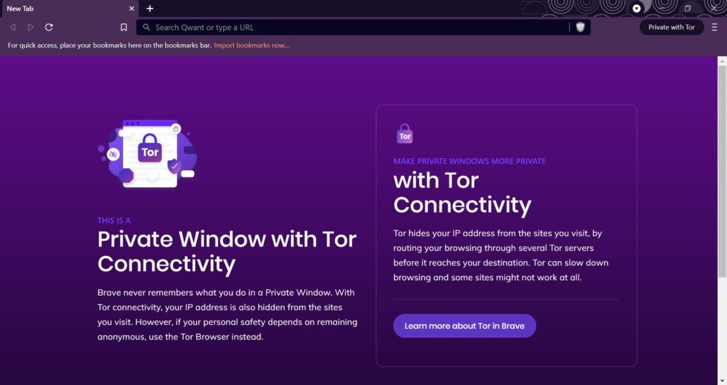 Brave Browser - Ինչպե՞ս նավարկվել TOR- ով:
