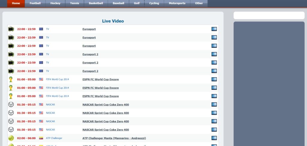 Fromsport - hier finden Sie Live-Sport-Streaming-Links und TV-Kanäle, auf denen Sie Live-Fußball, Tennis, Basketball usw.