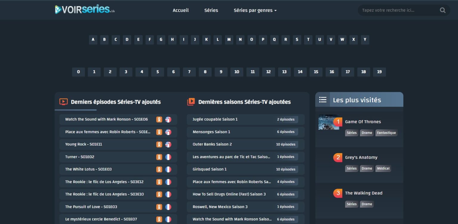 Site Pour Regarder Des Series Gratuit Sans Inscription VoirSéries : +25 Meilleurs Sites pour Regarder des Séries en Streaming