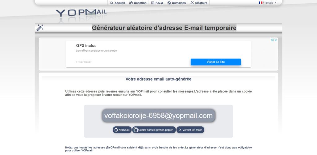 YOPmail - Как создать одноразовый и анонимный адрес электронной почты