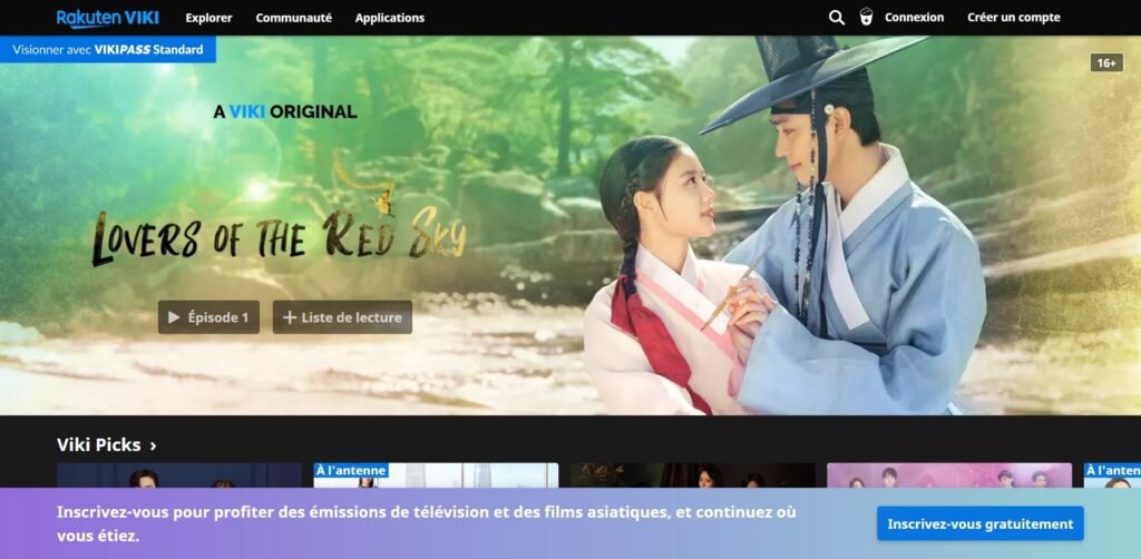 Meilleurs Sites de streaming gratuit et légal  - Viki Regardez des séries coréennes, des séries chinoises et des films en streaming gratuit