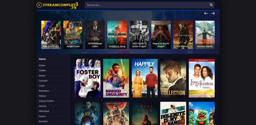 Streamcomplet3 la nouvelle adresse - Film Complet en Streaming VF