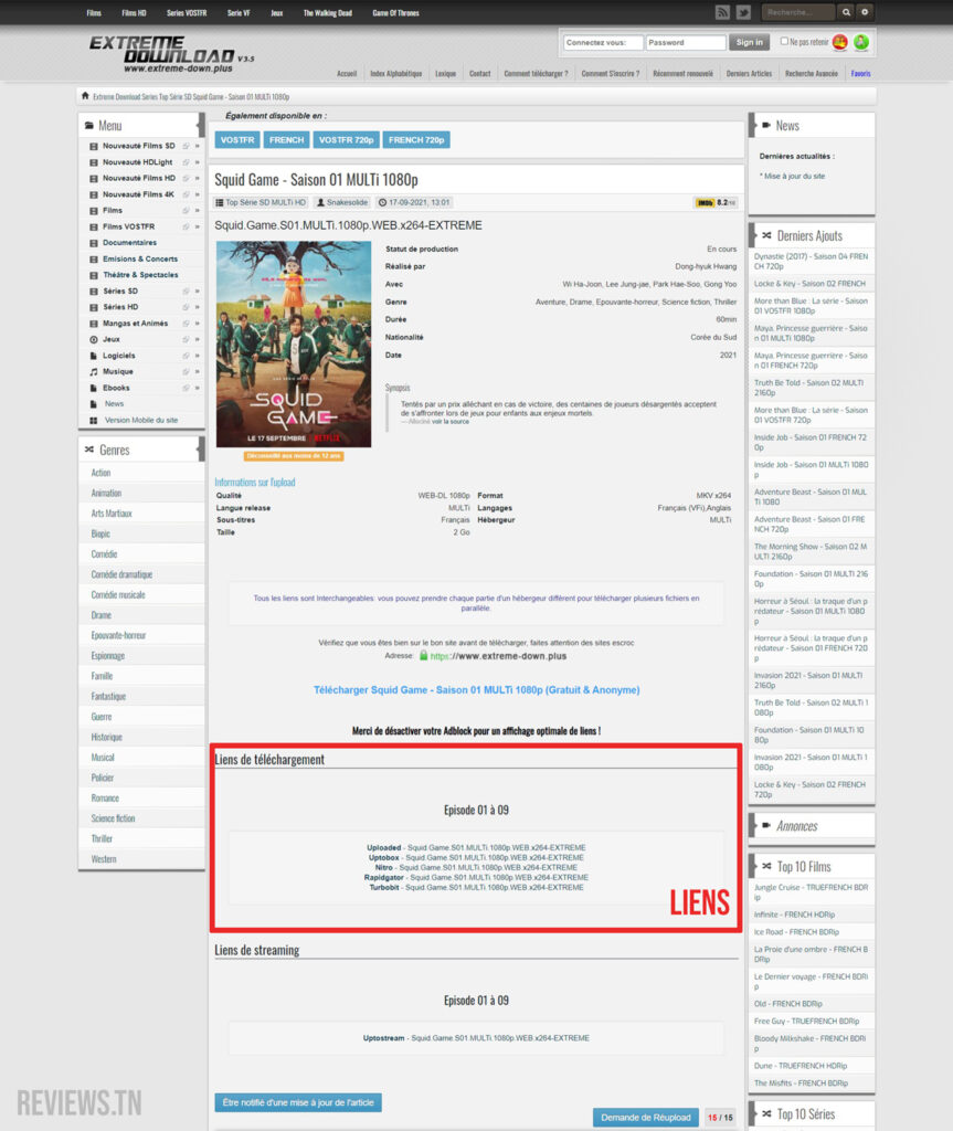 direct download - how to download movie on Extreme Download