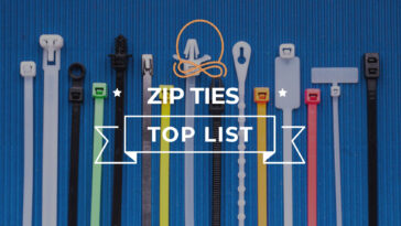 Zip Ties : Top Meilleurs Colliers de serrage en plastique longs et pratiques