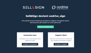 Meilleures solutions pour créer une signature électronique - Sell&Sign (oodrive)