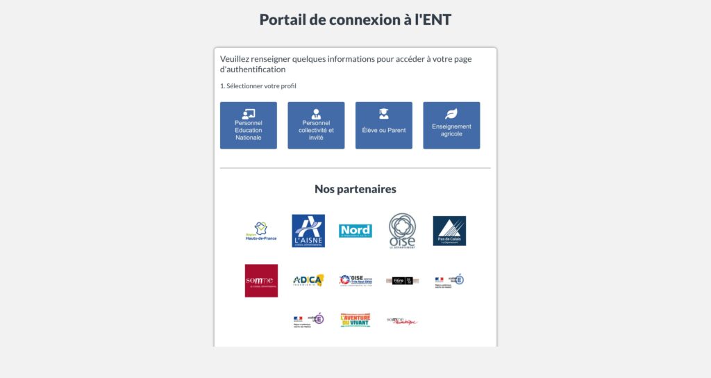 Sambungan ka ENT - connexion.enthdf.fr