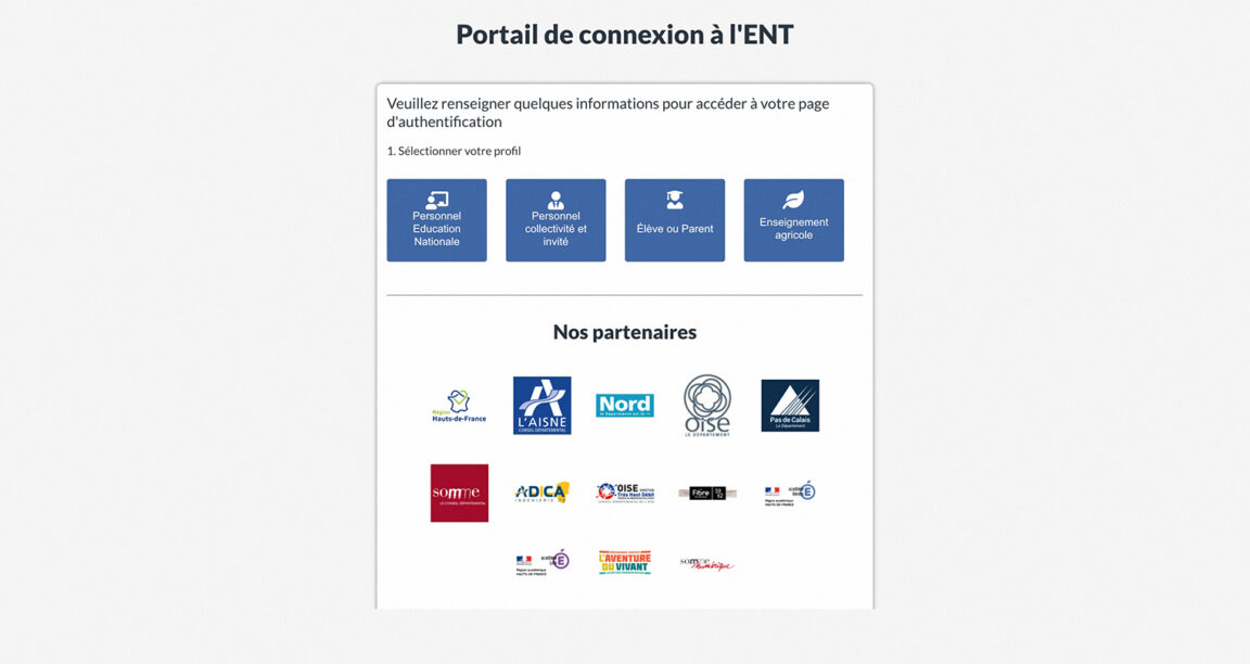 Руководство ENTHDF: Доступ к моему цифровому рабочему пространству Hauts-de-France в Интернете