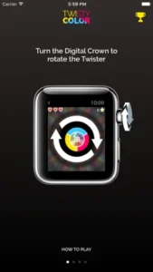 Meilleurs jeux Apple Watch - Couleur Twisty