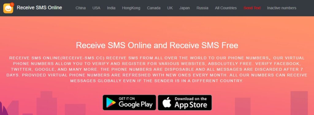 Receive-SMS : 8 services numéro  jetable gratuits pour recevoir SMS en ligne