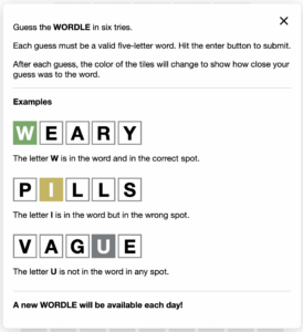 Kako igrati Wordle