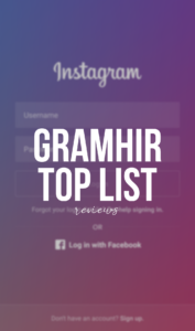 Meilleurs sites pour regarder Instagram sans compte comme Gramhir