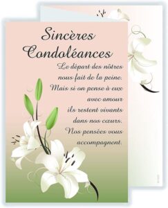 Message of condolences: sample letter and texts