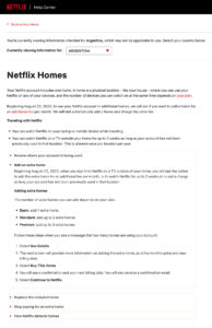 Netflix Extra Homes - Netflix ajoute des frais et bloque l'utilisation dans les autres maisons si vous ne payez pas