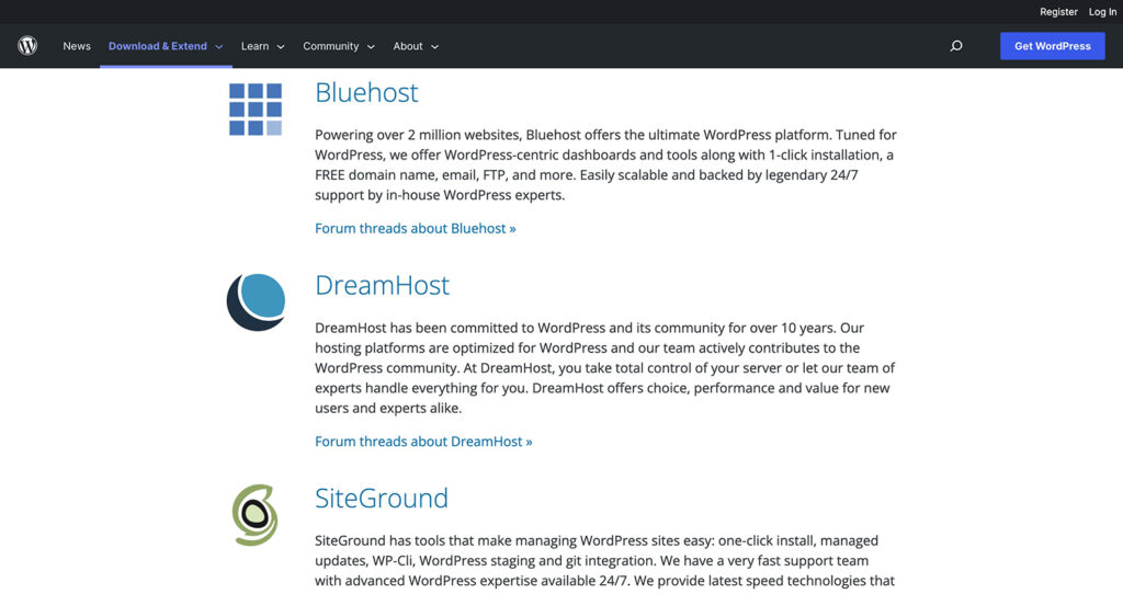 Обзор Bluehost — официальный веб-хостинг, рекомендованный организацией WordPress.