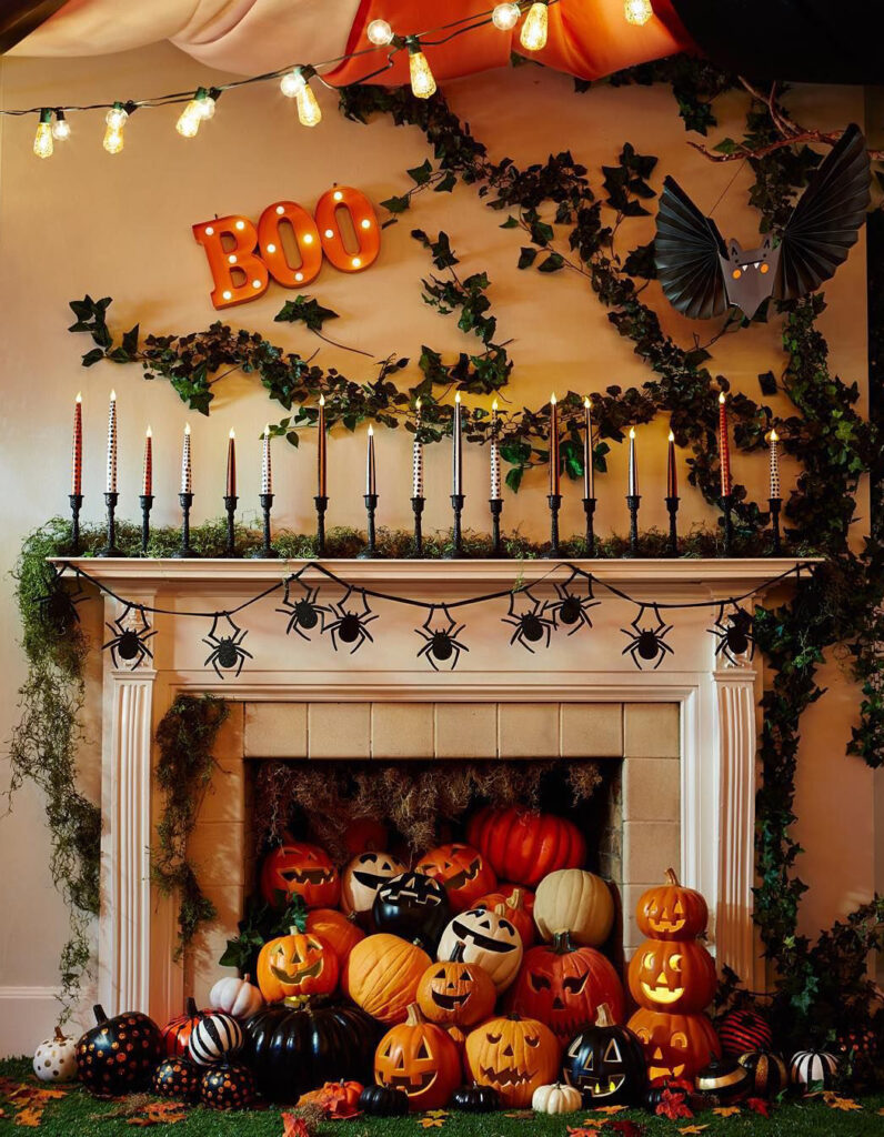 Une idée de décoration Halloween pour votre chambre