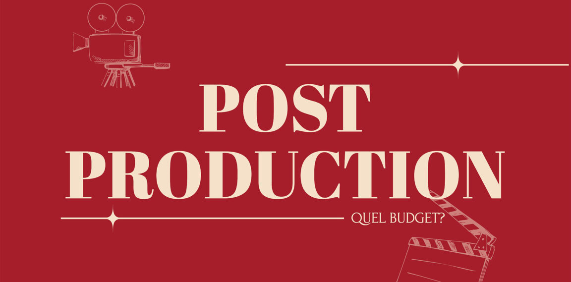 Filmbudgets: Wie viel Prozent entfallen auf die Postproduktion?
