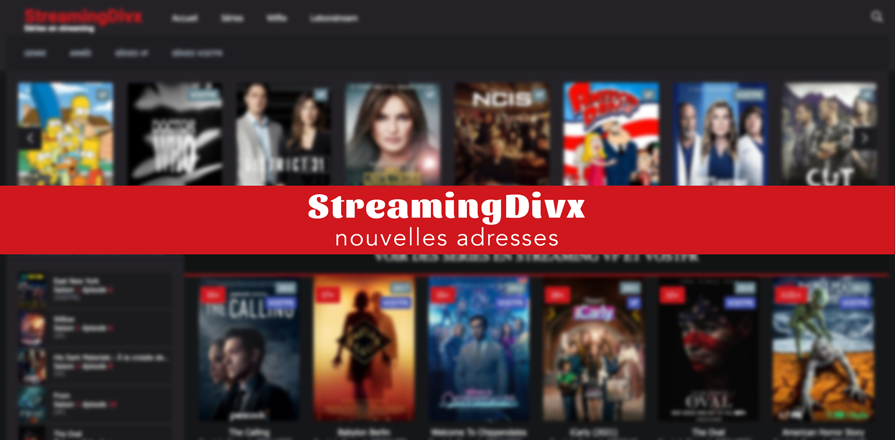 Streaming : Quelle est la nouvelle adresse officielle de StreamingDivx?
