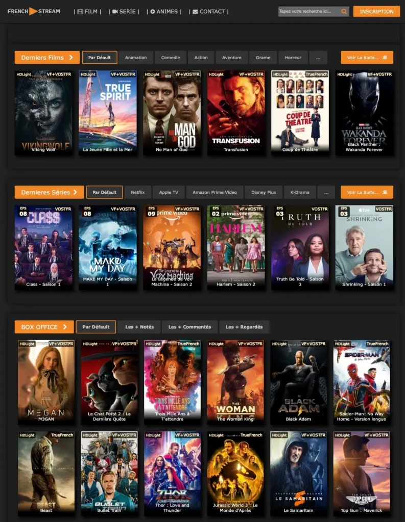 French Stream: Watch Streaming Films in English
