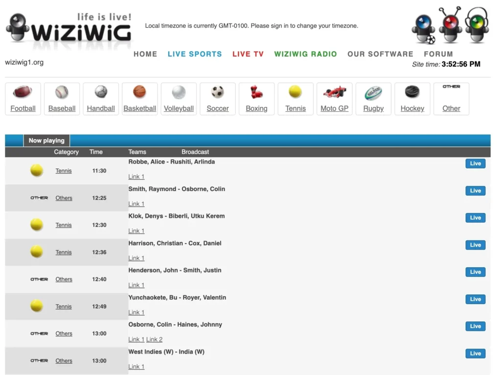 WiziWig TV मा फुटबल लाइभ हेर्नुहोस्
