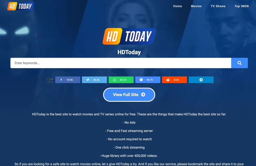 HDToday - უყურეთ ფილმებს ონლაინ უფასო | უყურეთ სერიებს HD უფასოდ