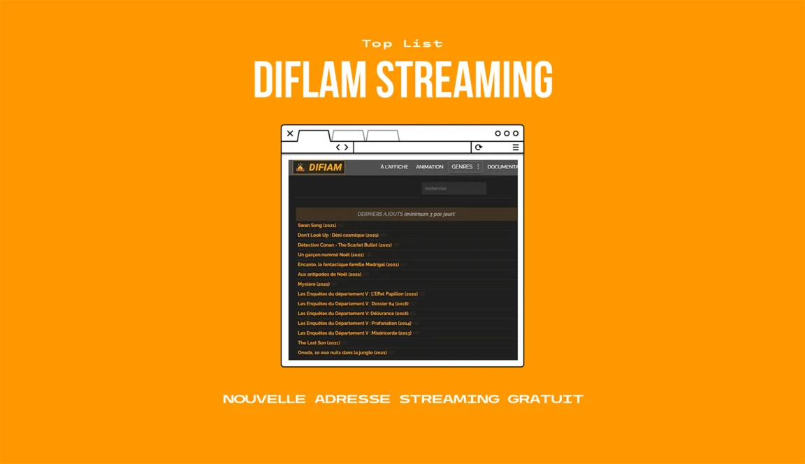 Diflam: هنا العنوان الجديد لموقع Free Streaming (2023)