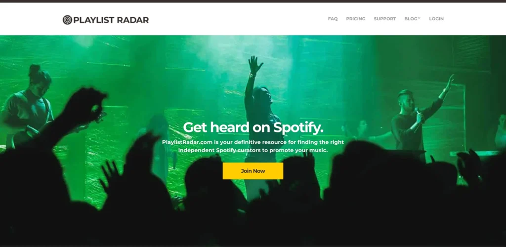 Radar Playlist: A Tool to Discover New Artists and Curator Information