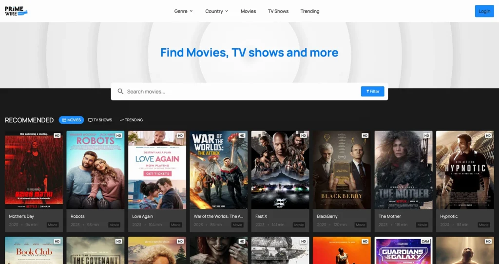 PrimeWire | LetMeWatchThis | 1Channel | Watch Movies Online Free