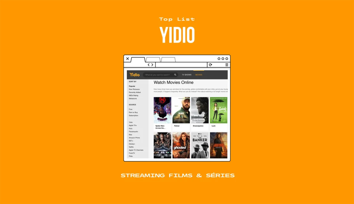 Yidio Streaming: Wszystko, co musisz wiedzieć, aby cieszyć się ulubionymi programami online (legalnie)