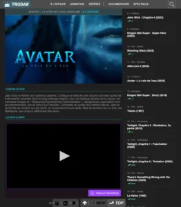 Trodak streaming