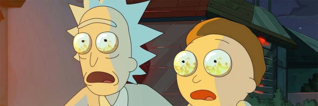 rick and morty-serien
