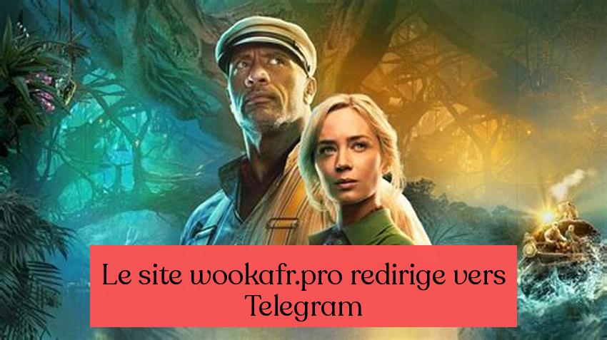 Svetainė wookafr.pro nukreipia į „Telegram“.