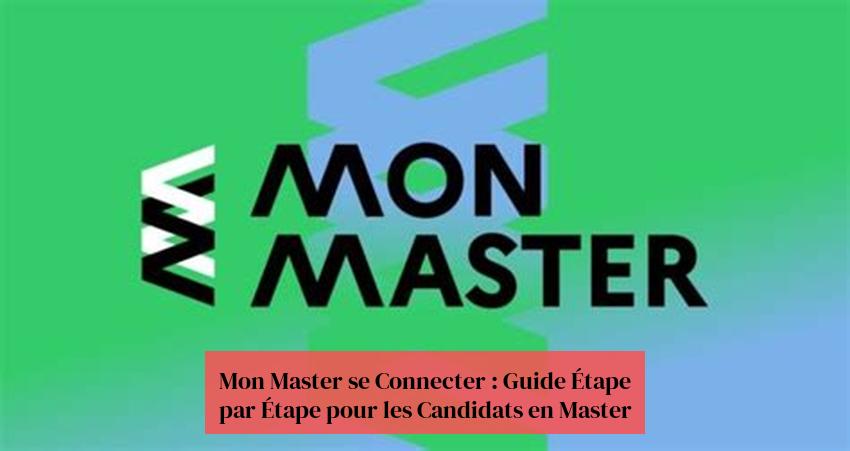 My Master's Connect- Master's Candidates များအတွက် အဆင့်ဆင့်လမ်းညွှန်