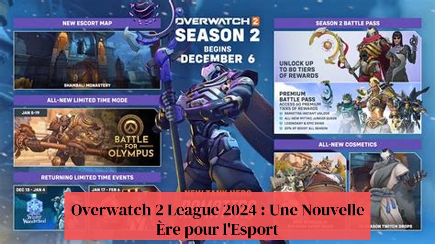 Overwatch 2 League 2024 : Une Nouvelle Ère pour l'Esport
