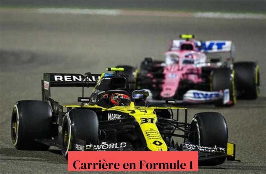 Carrière en Formule 1