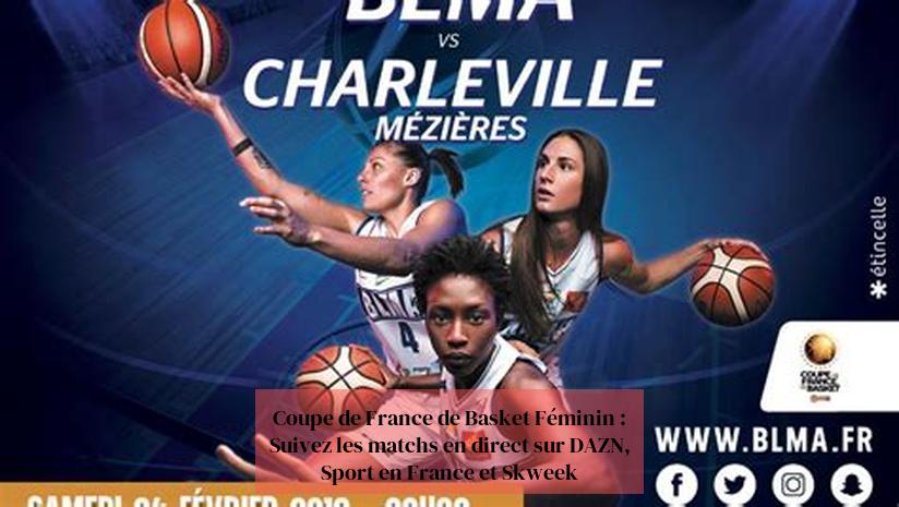 Coupe de France de Basket Féminin : Suivez les matchs en direct sur DAZN, Sport en France et Skweek