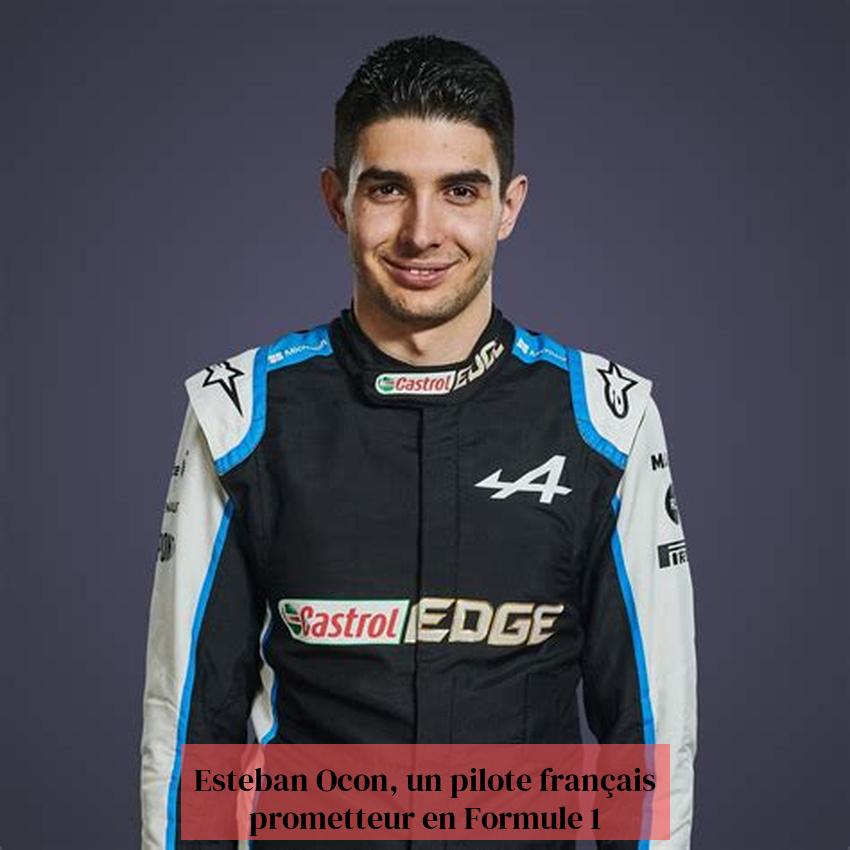 Esteban Ocon, un pilote français prometteur en Formule 1